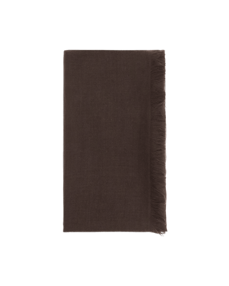 Brunello Cucinelli Brown Cashmere Scarf Glam Steals