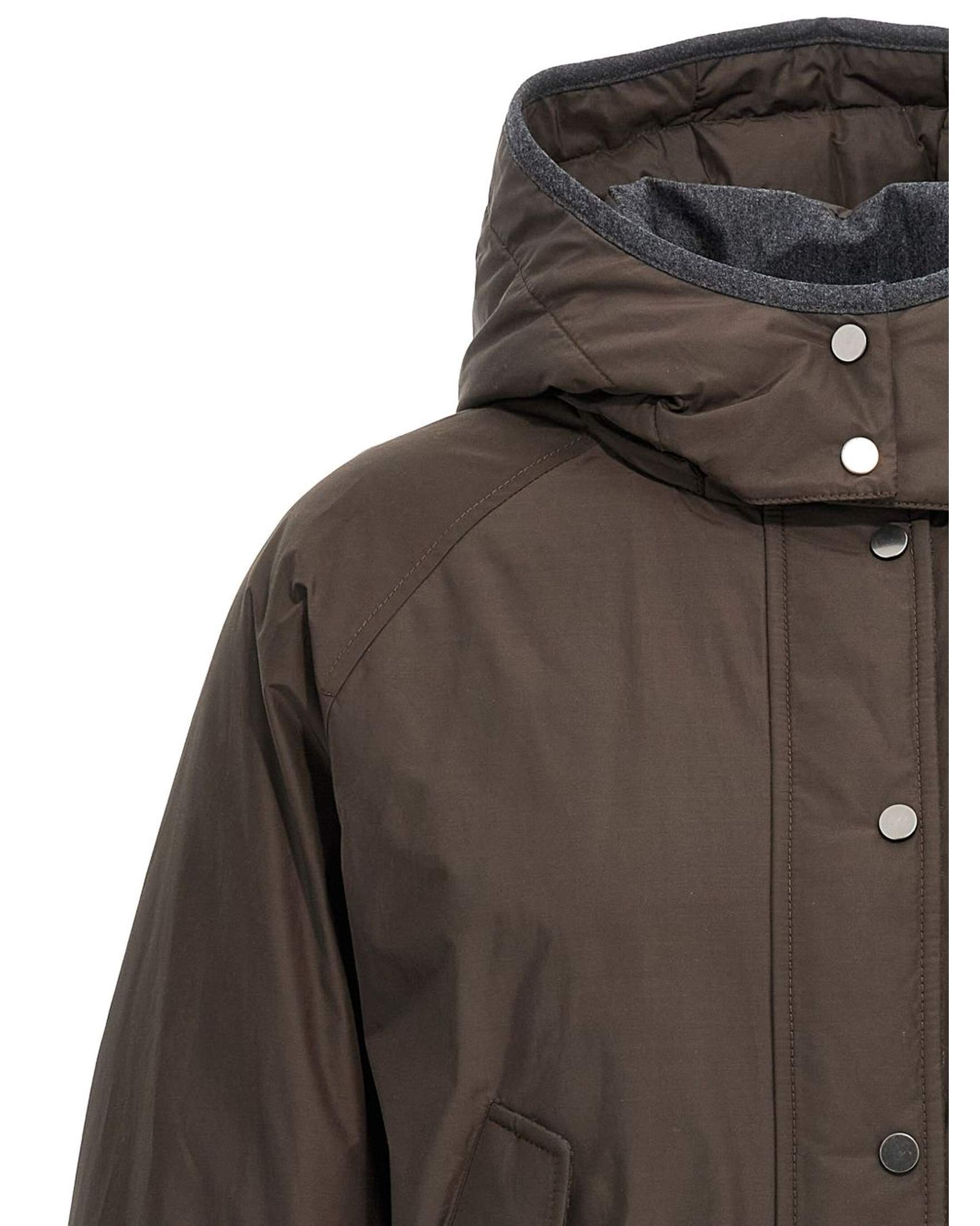 Brunello Cucinelli Brown Coat Glam Steals
