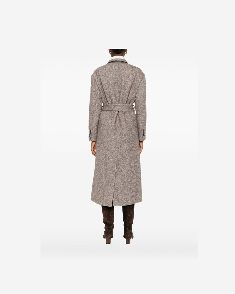 Brunello Cucinelli Brown Coat Glam Steals