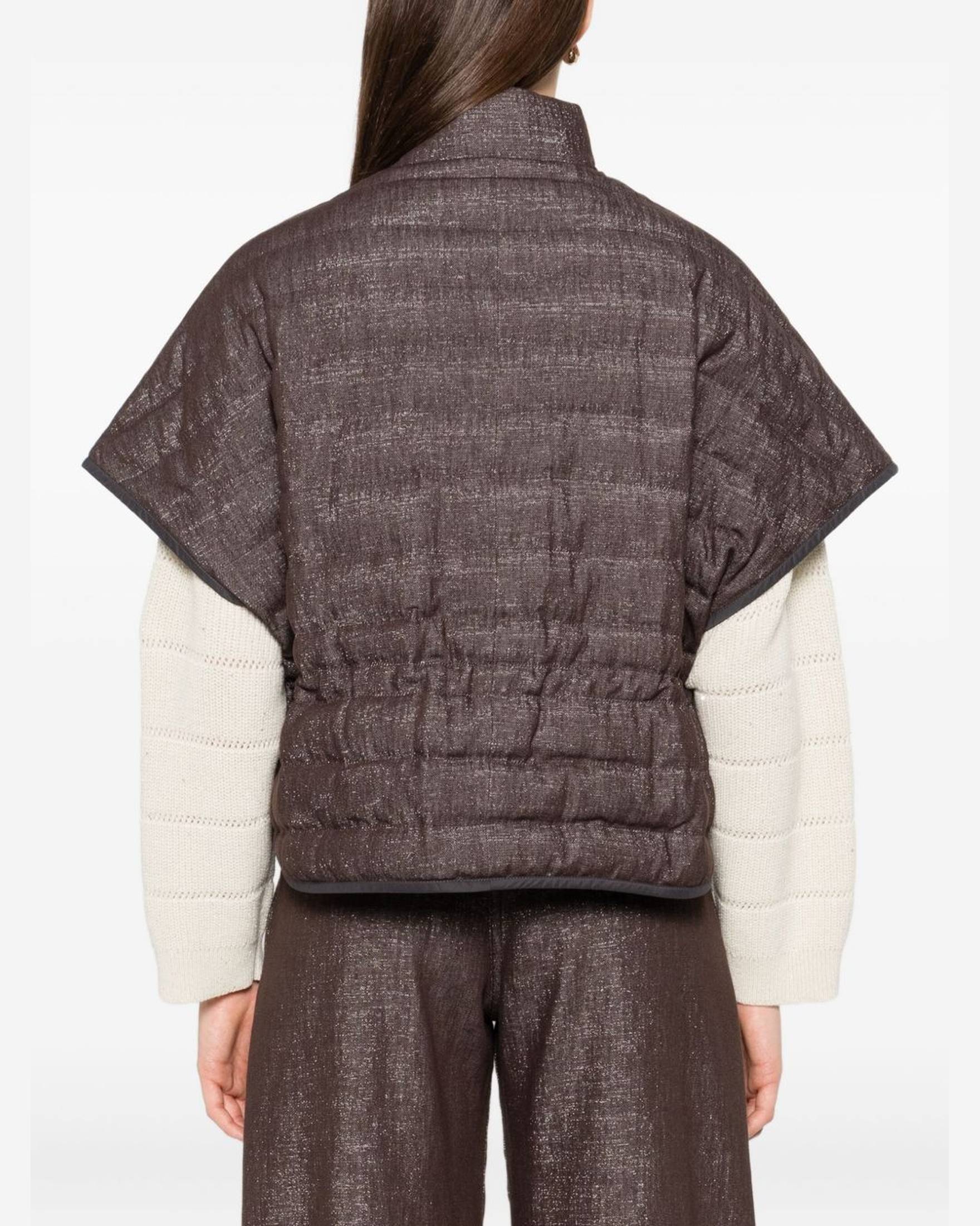 Brunello Cucinelli Brown Coat Glam Steals