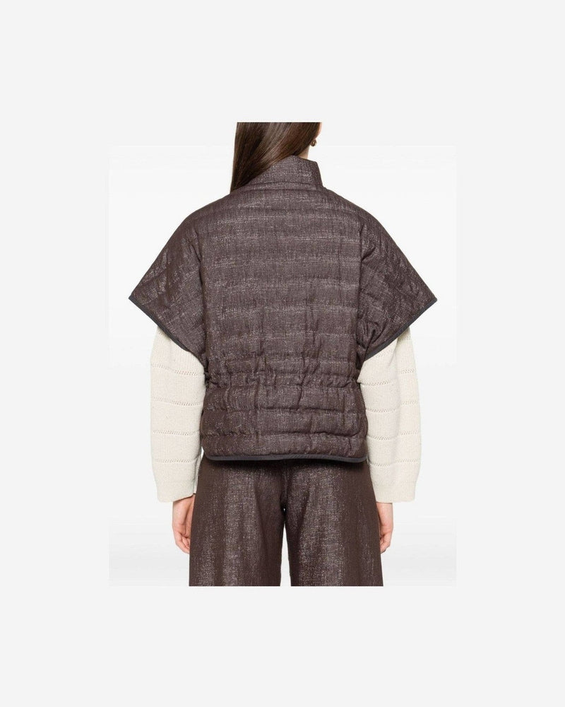 Brunello Cucinelli Brown Coat Glam Steals