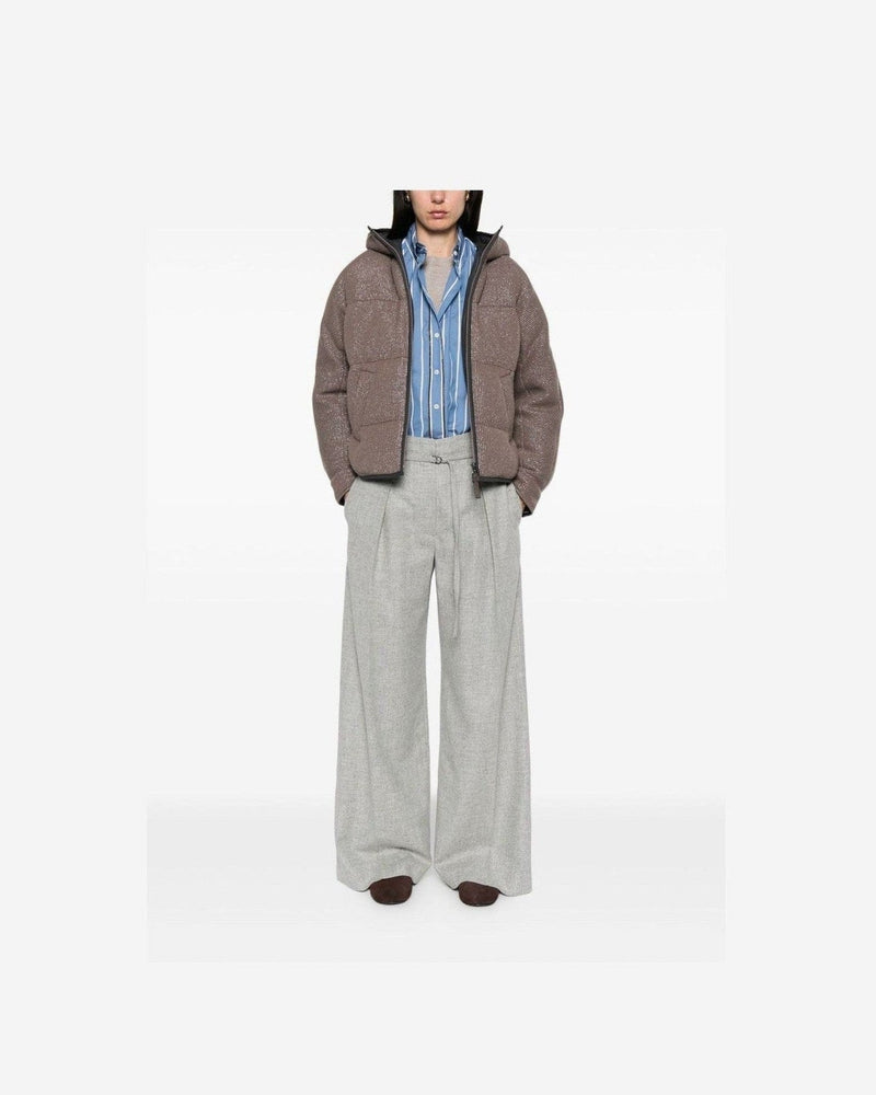 Brunello Cucinelli Brown Coat Glam Steals