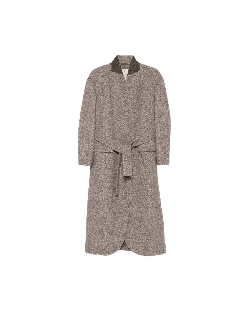 Brunello Cucinelli Brown Coat Glam Steals