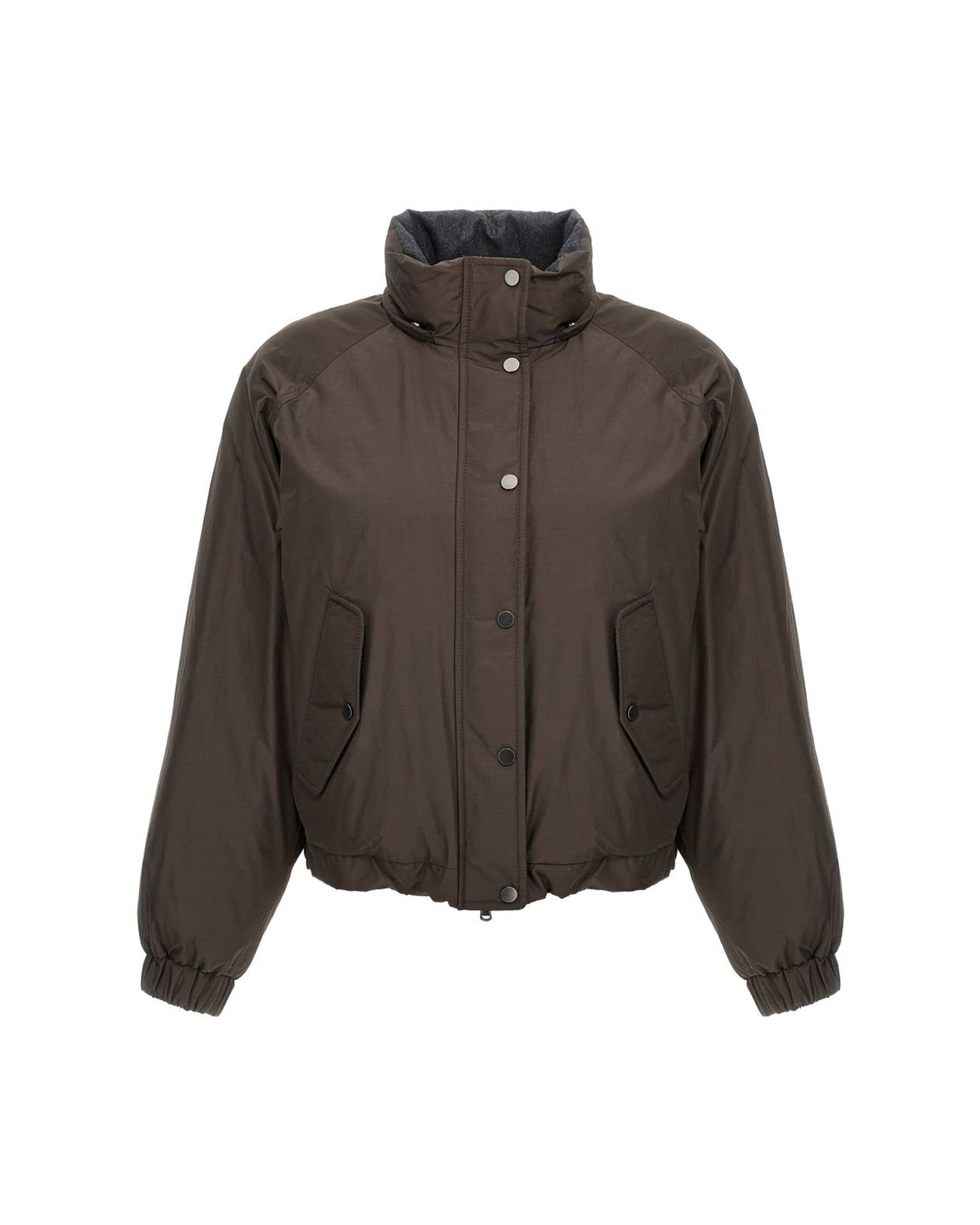 Brunello Cucinelli Brown Coat Glam Steals