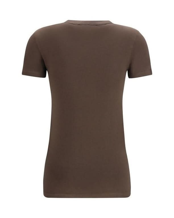 Brunello Cucinelli Brown Cotton T-shirt 
