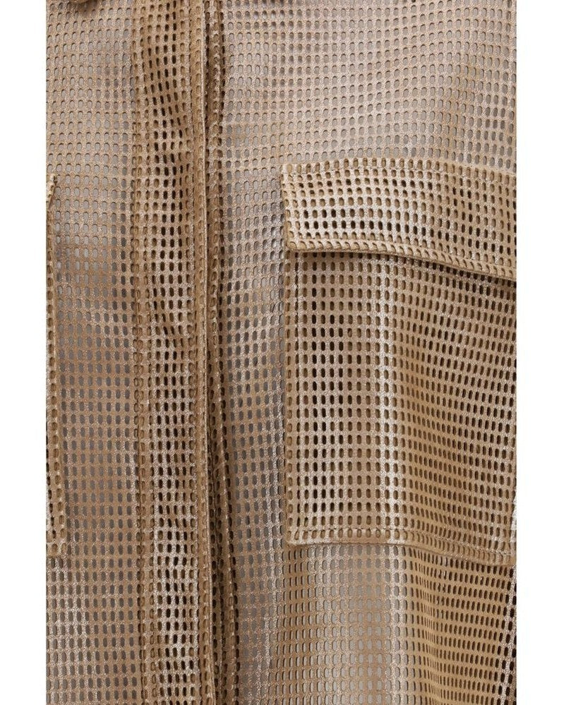 Brunello Cucinelli Brown Denim Shirt 