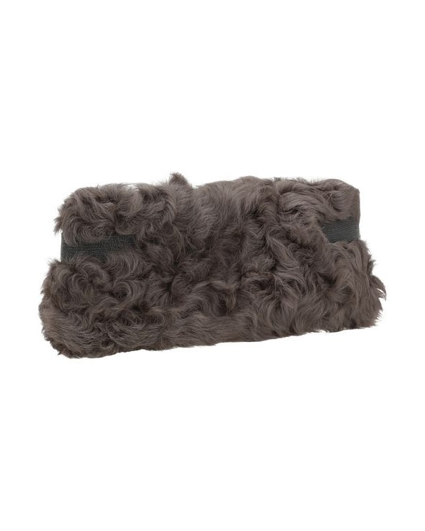 Brunello Cucinelli Brown Fur Clutch Bag Glam Steals