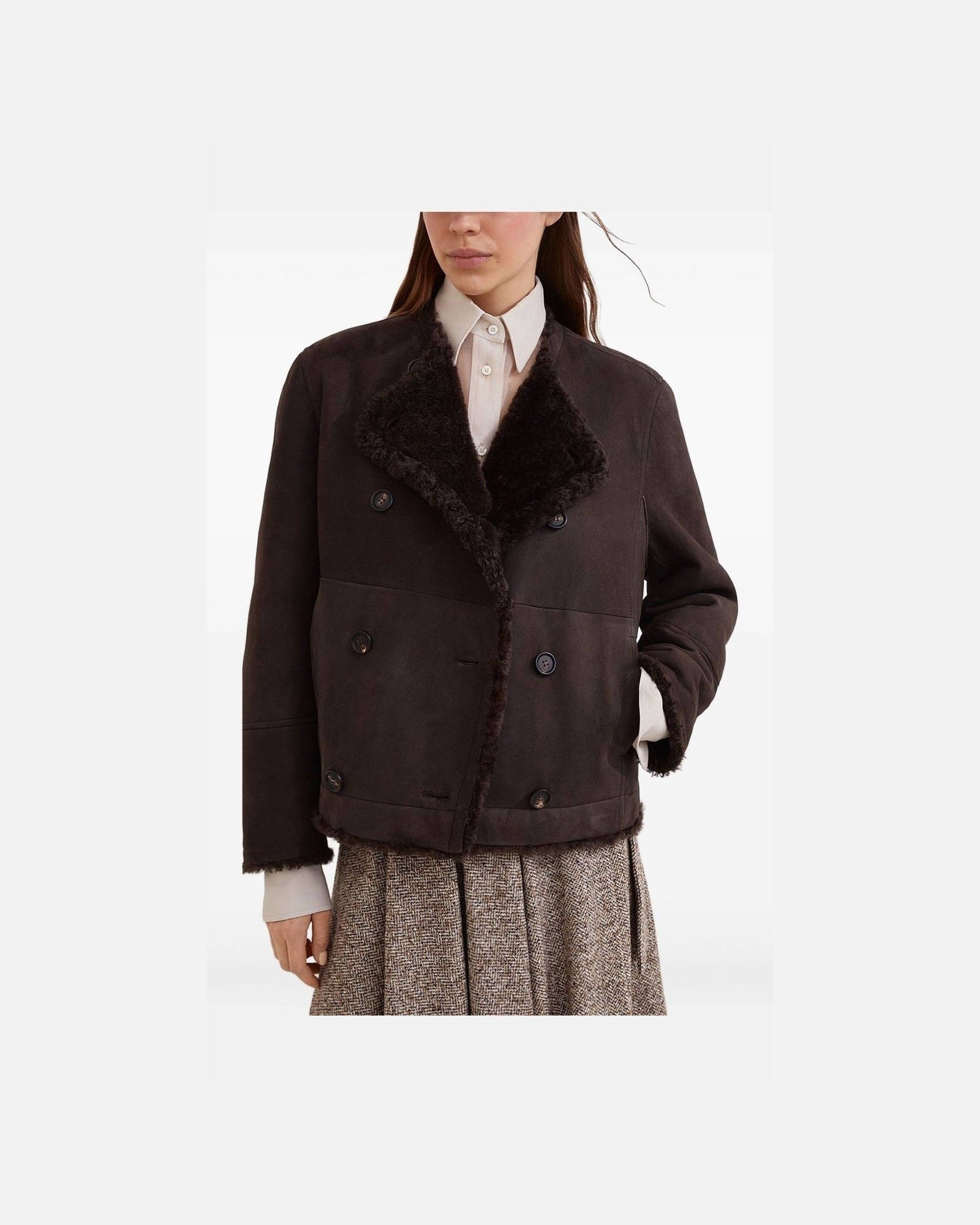 Brunello Cucinelli Brown Jacket Glam Steals