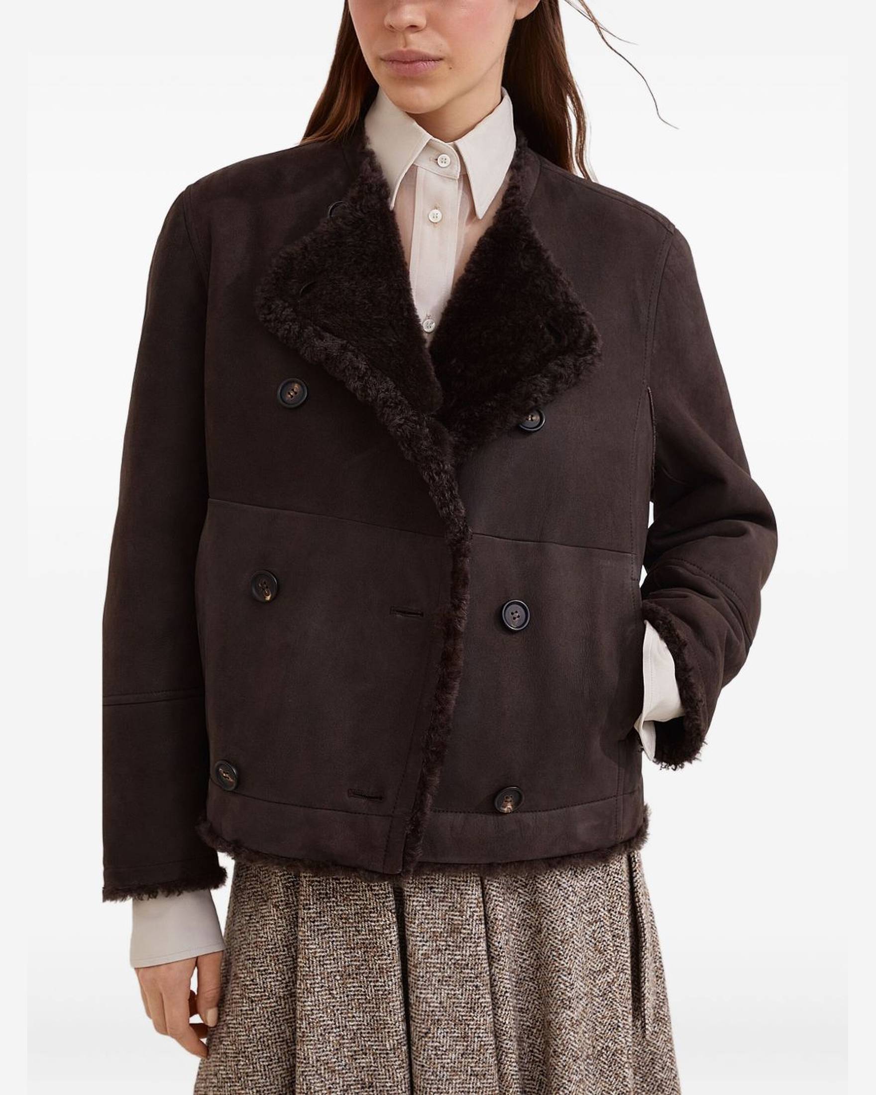 Brunello Cucinelli Brown Jacket Glam Steals