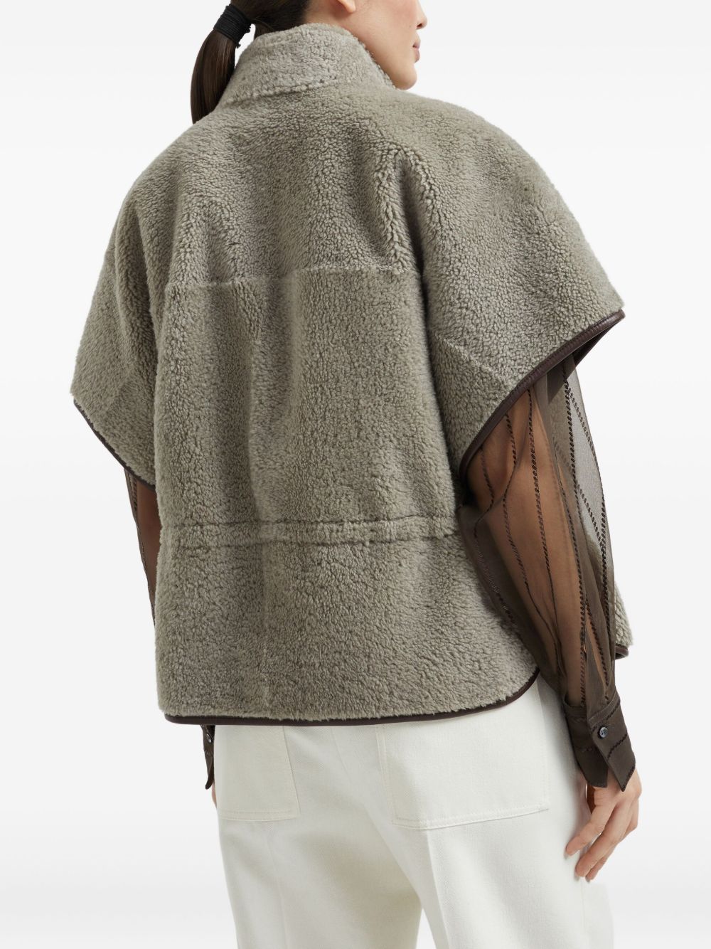 Brunello Cucinelli Brown Jacket Glam Steals