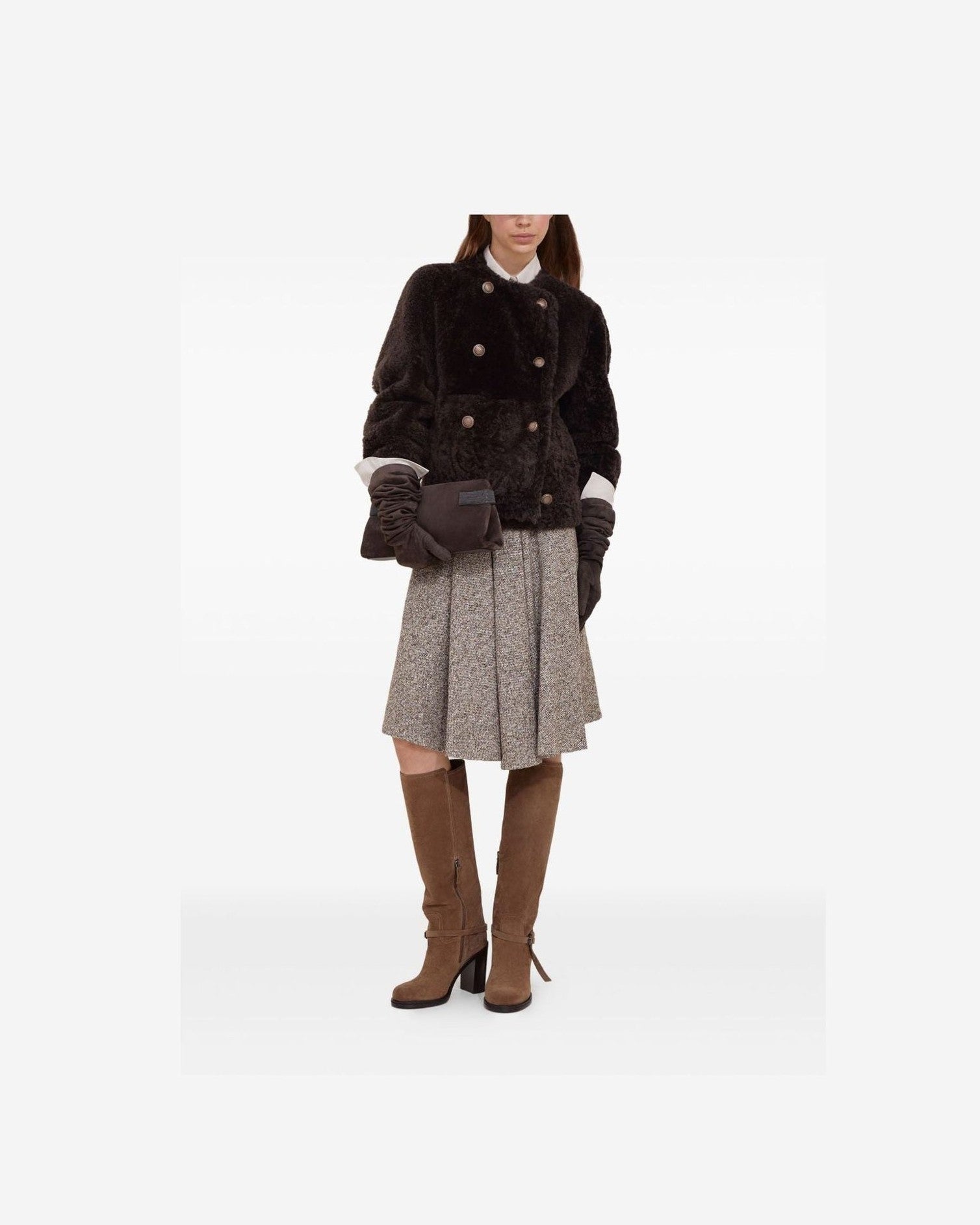 Brunello Cucinelli Brown Jacket Glam Steals