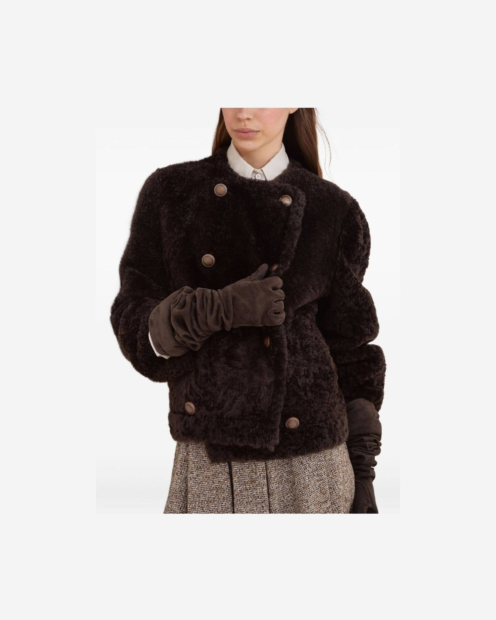 Brunello Cucinelli Brown Jacket Glam Steals