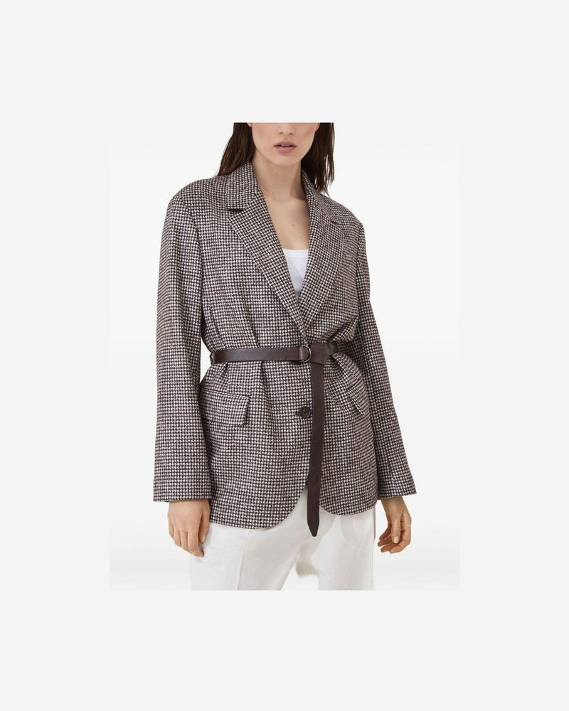 Brunello Cucinelli Brown Jacket Glam Steals
