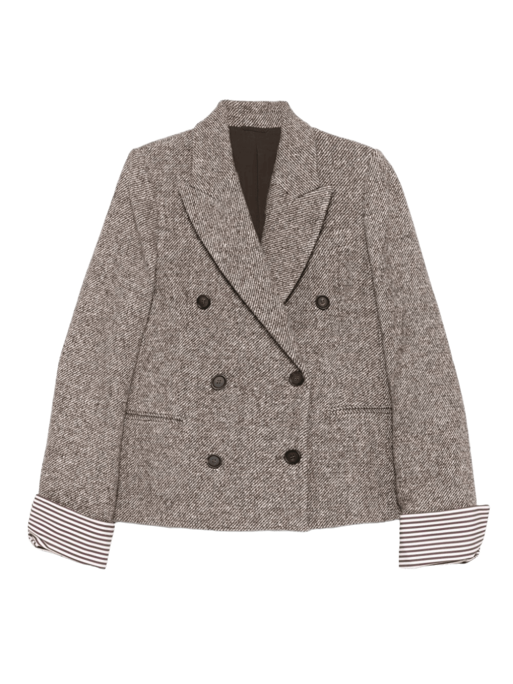 Brunello Cucinelli Brown Jacket Glam Steals