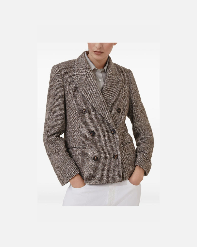 Brunello Cucinelli Brown Jacket Glam Steals