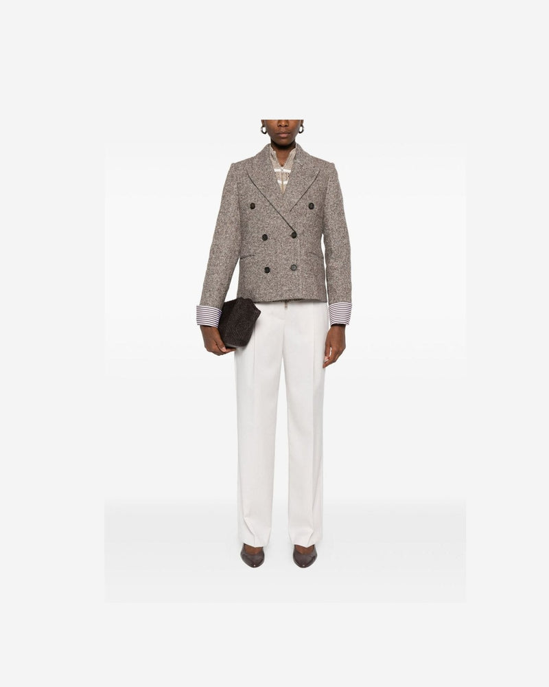 Brunello Cucinelli Brown Jacket Glam Steals