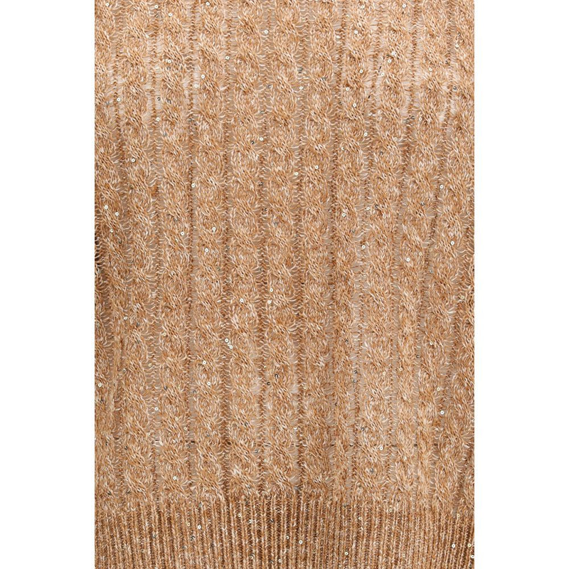 Brunello Cucinelli Brown Linen Sweatshirt Glam Steals