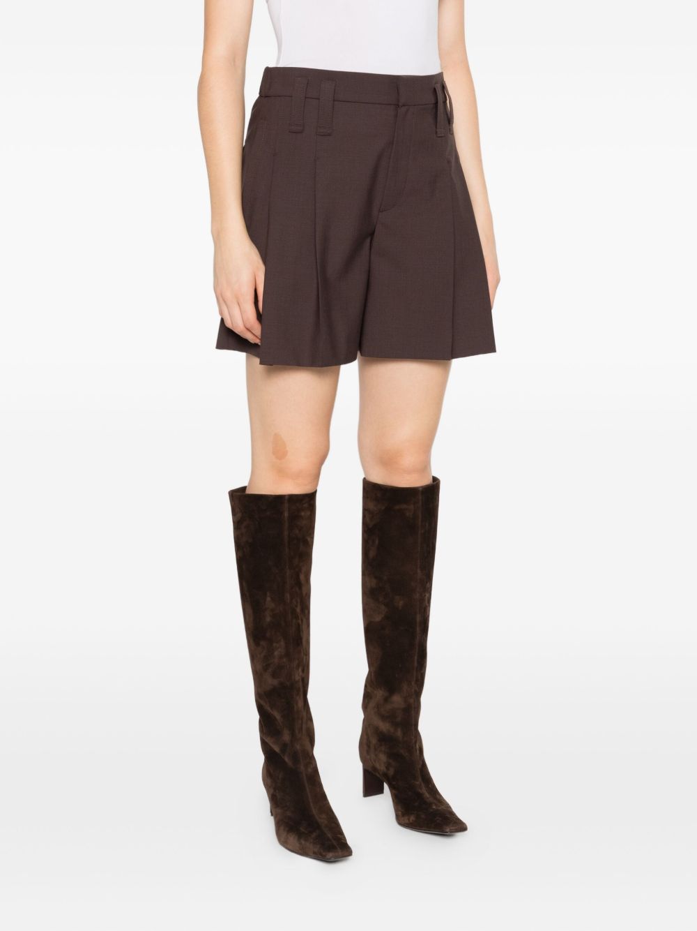 Brunello Cucinelli Brown Shorts Glam Steals