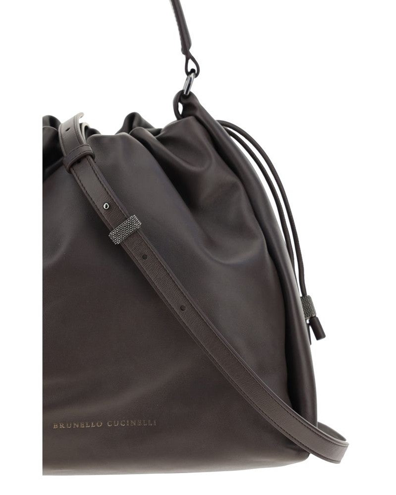 Brunello Cucinelli Brown Shoulder Bag Glam Steals