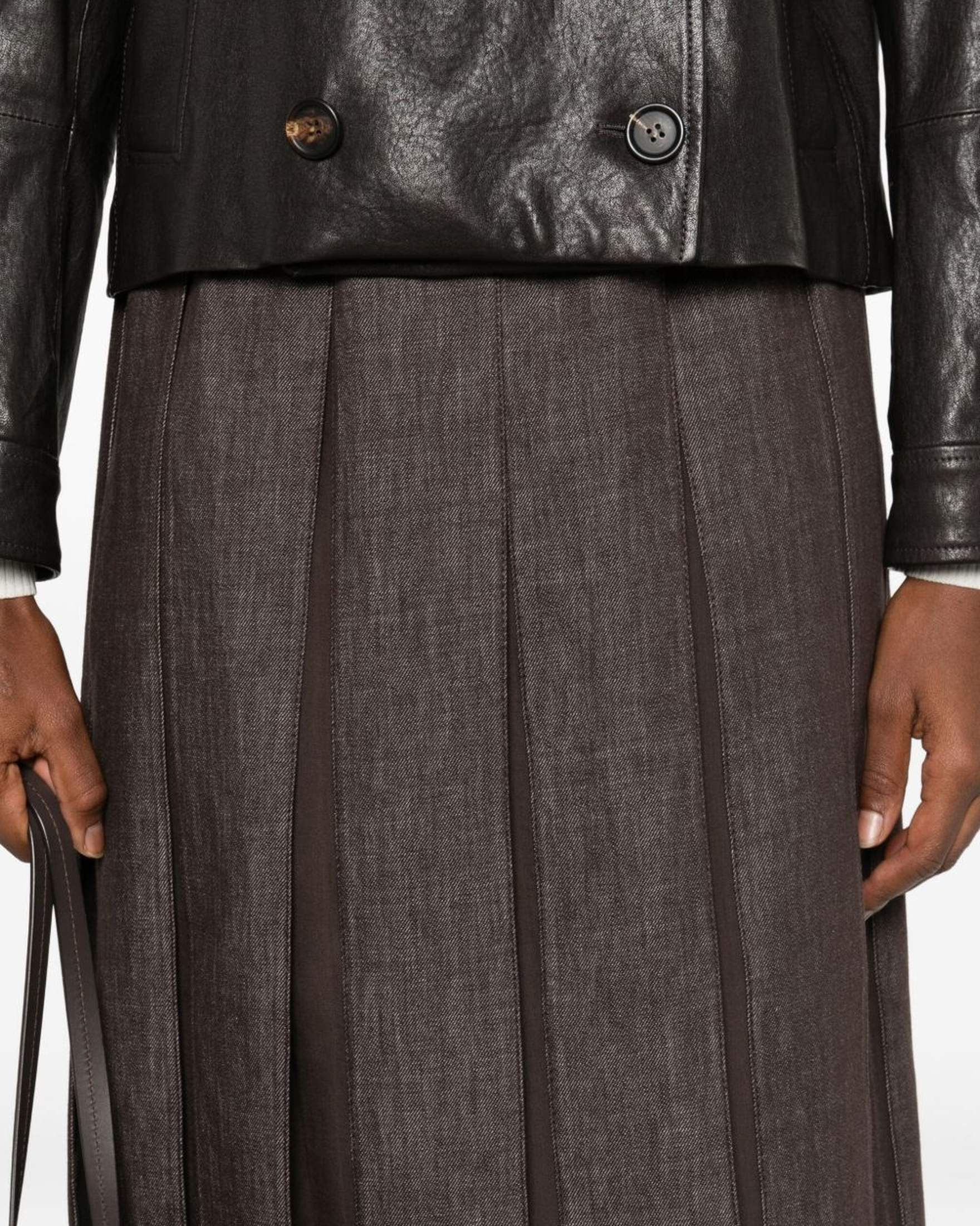 Brunello Cucinelli Brown Skirt Glam Steals