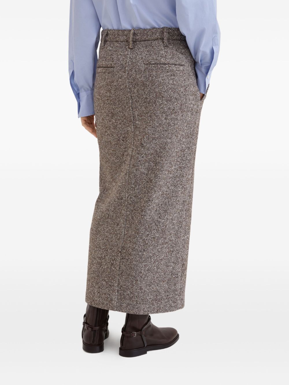 Brunello Cucinelli Brown Skirt Glam Steals