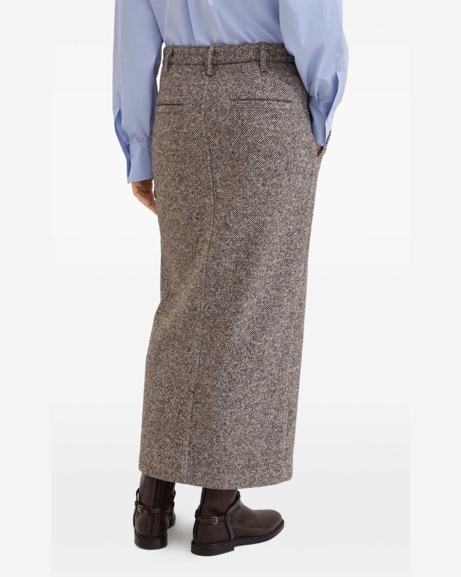 Brunello Cucinelli Brown Skirt Glam Steals