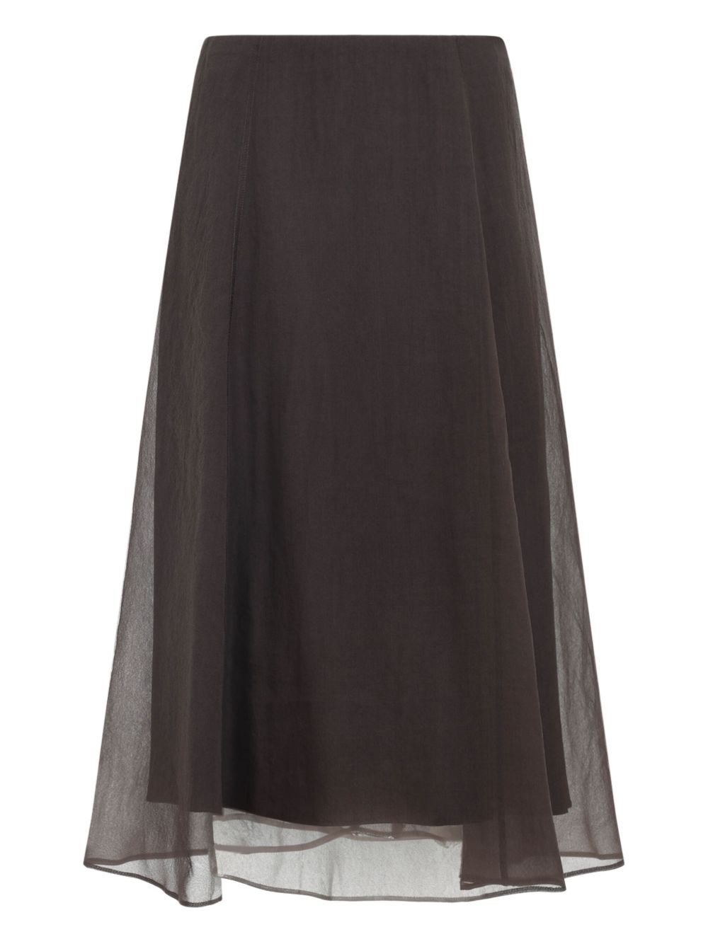 Brunello Cucinelli Brown Skirt Glam Steals