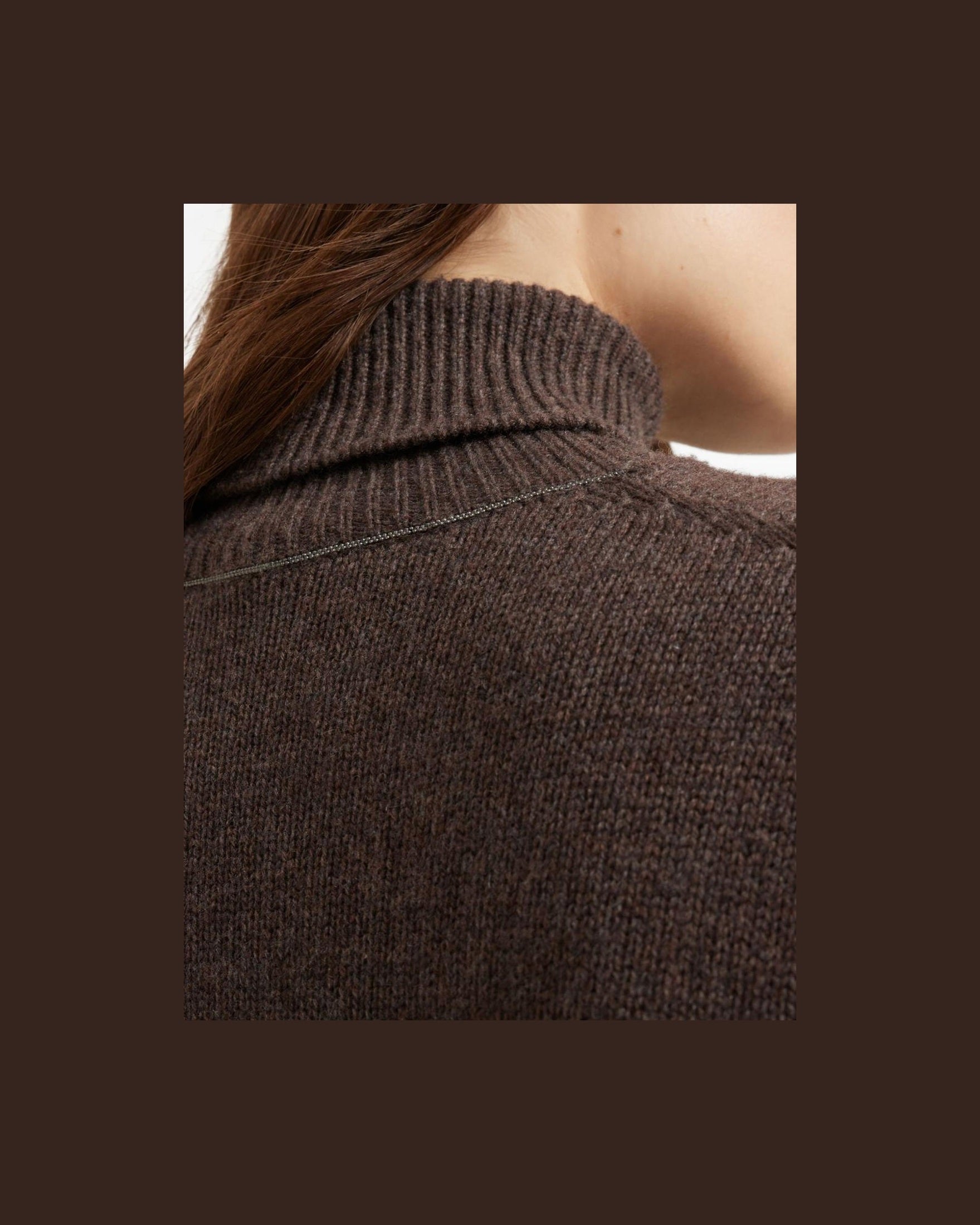 Brunello Cucinelli Brown Sweater Glam Steals