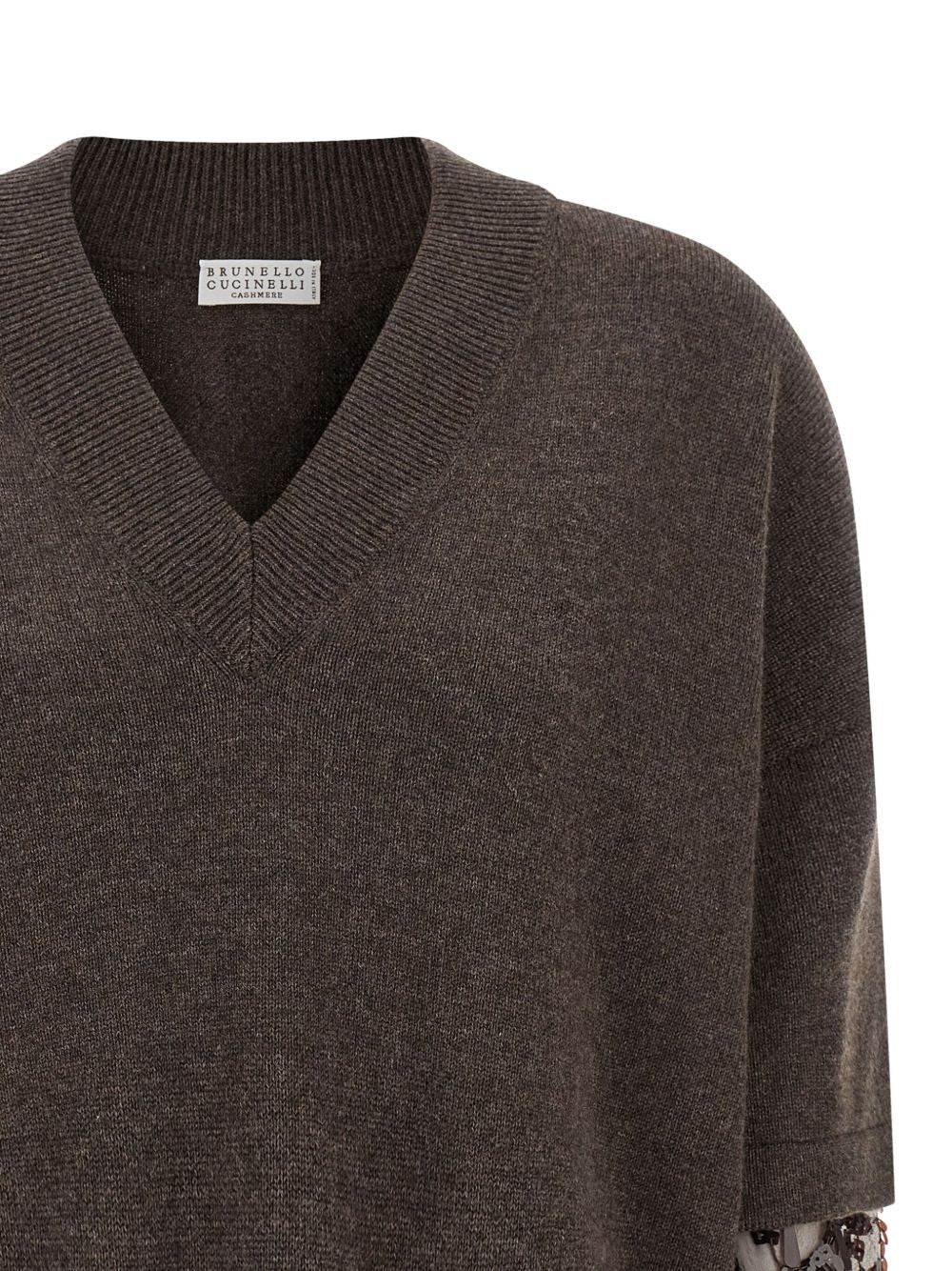 Brunello Cucinelli Brown Sweater Glam Steals