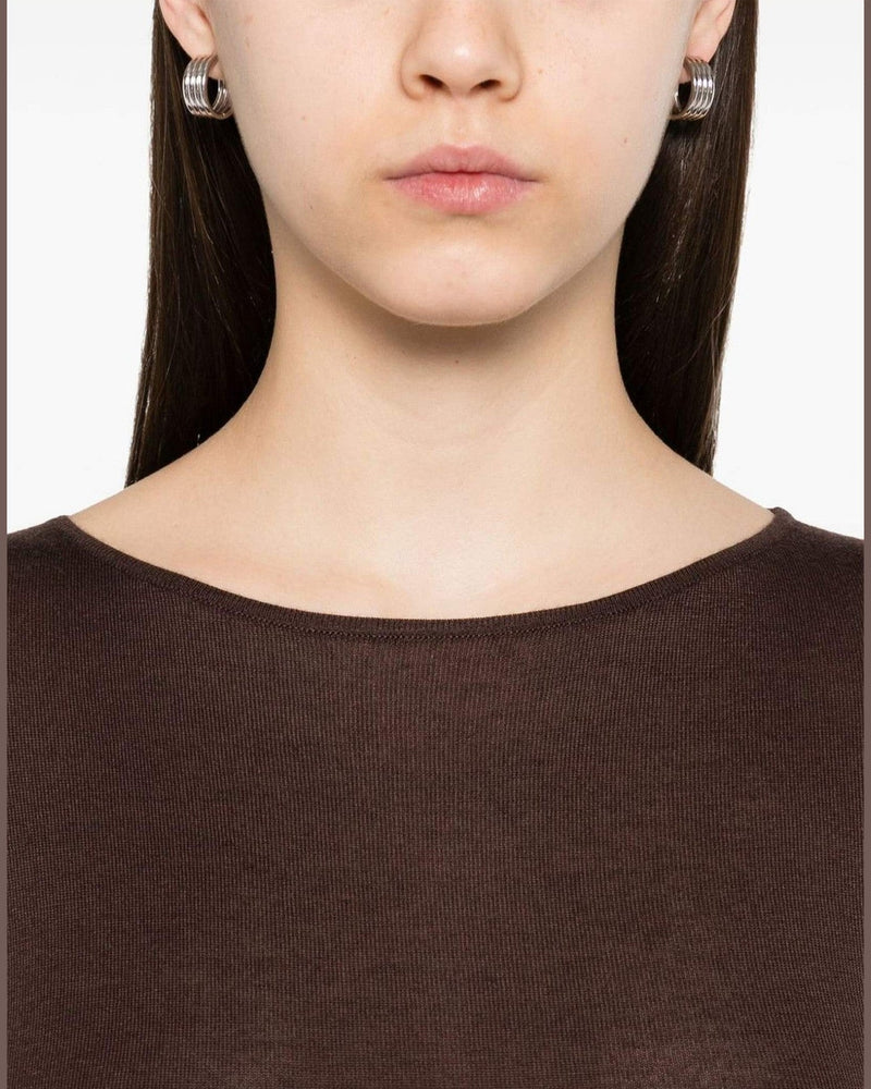 Brunello Cucinelli Brown Sweater Glam Steals