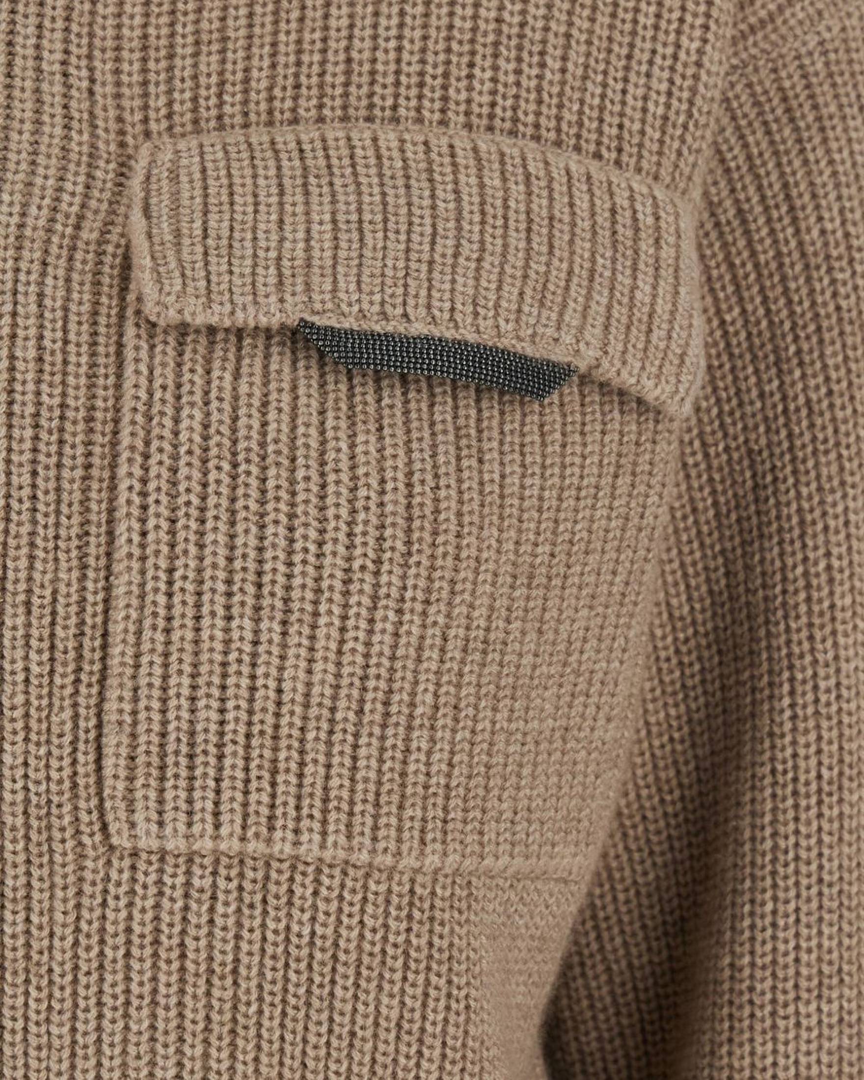 Brunello Cucinelli Brown Sweater Glam Steals