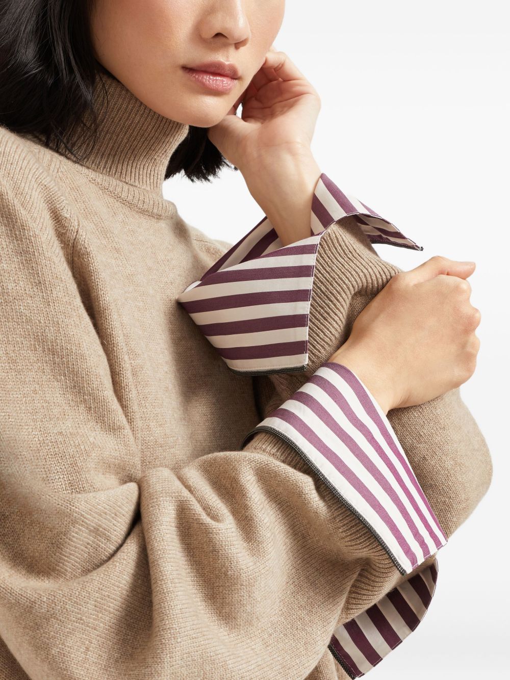 Brunello Cucinelli Brown Sweater Glam Steals