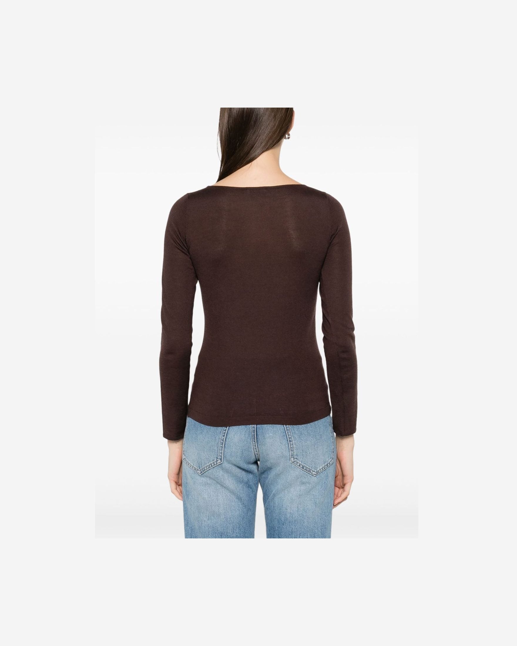 Brunello Cucinelli Brown Sweater Glam Steals