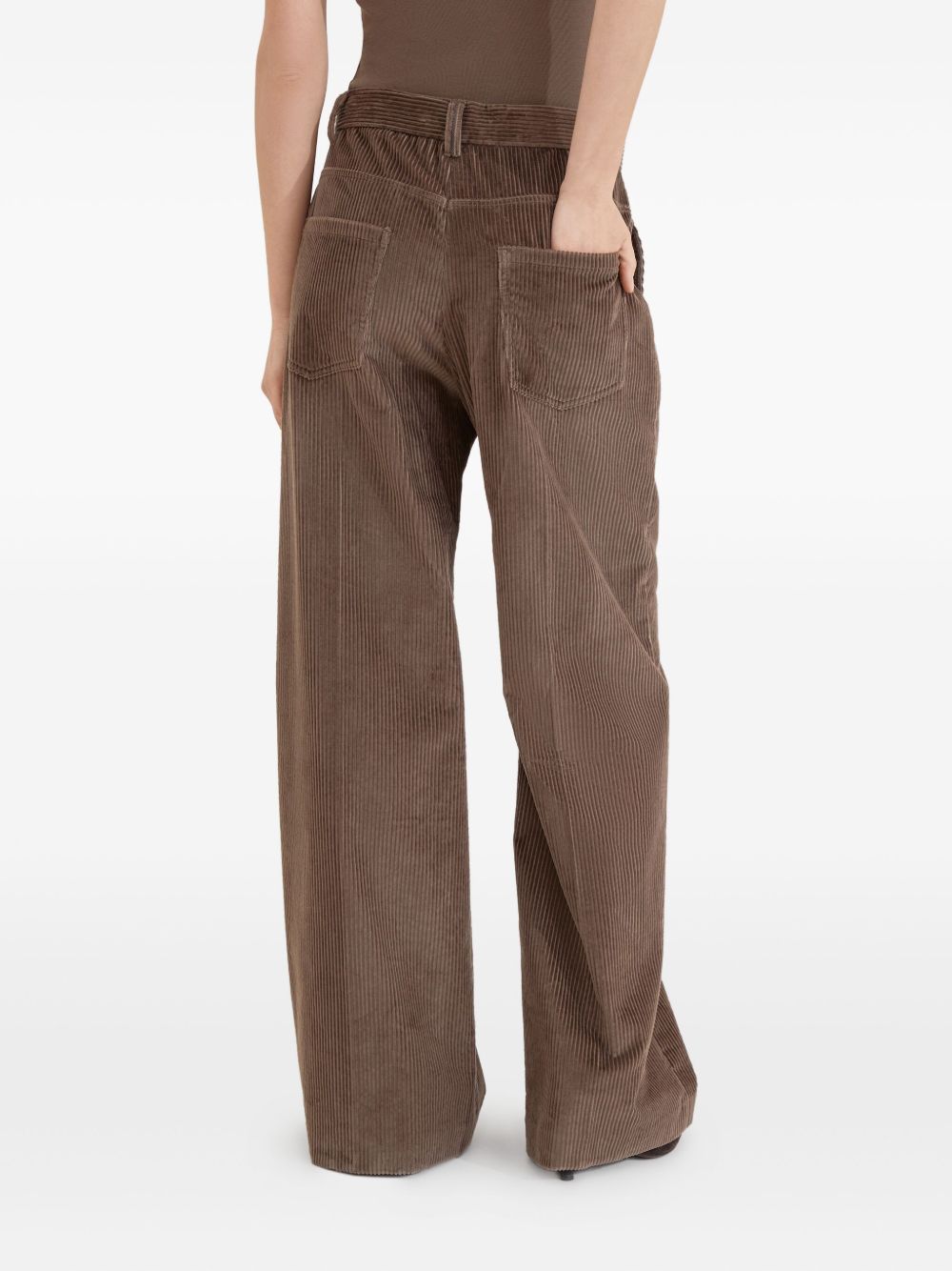 Brunello Cucinelli Brown Trouser Glam Steals