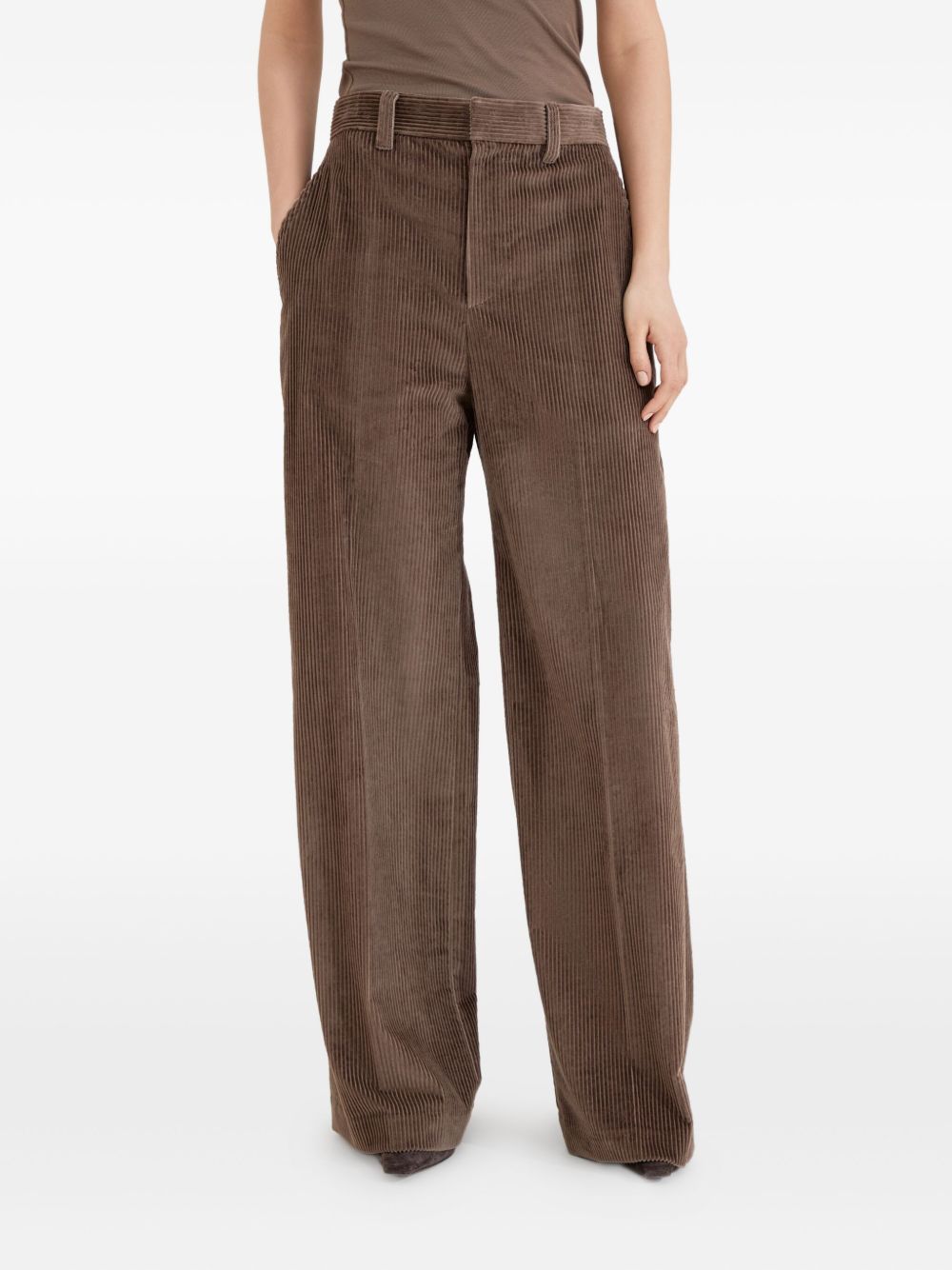 Brunello Cucinelli Brown Trouser Glam Steals