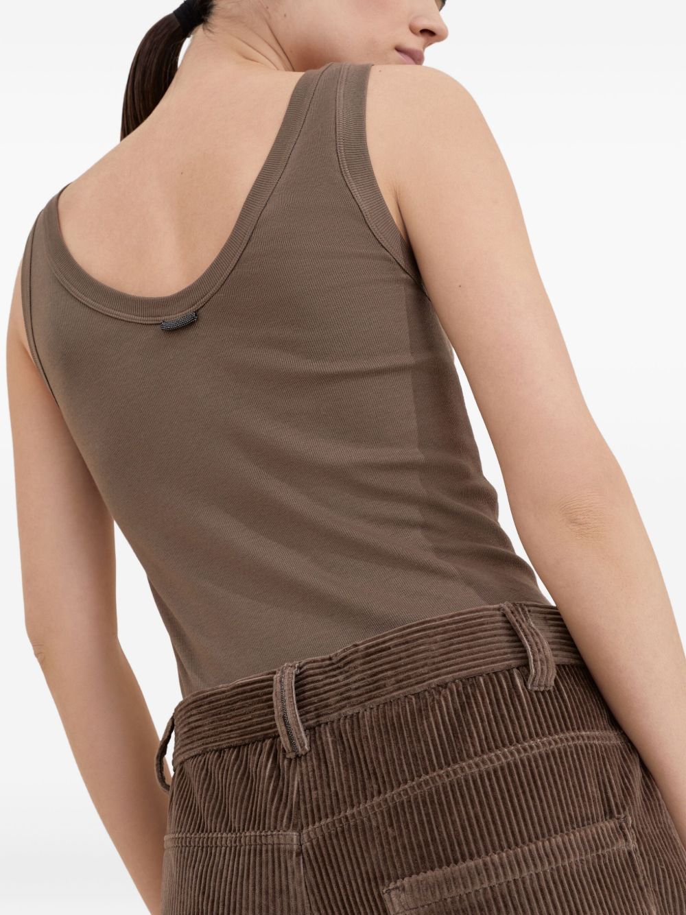 Brunello Cucinelli Brown Trouser Glam Steals