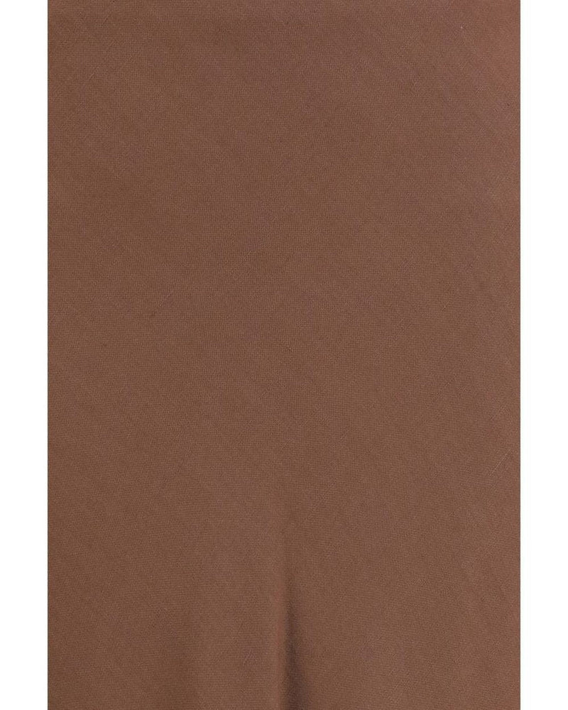 Brunello Cucinelli Brown Viscose Long Skirt Glam Steals
