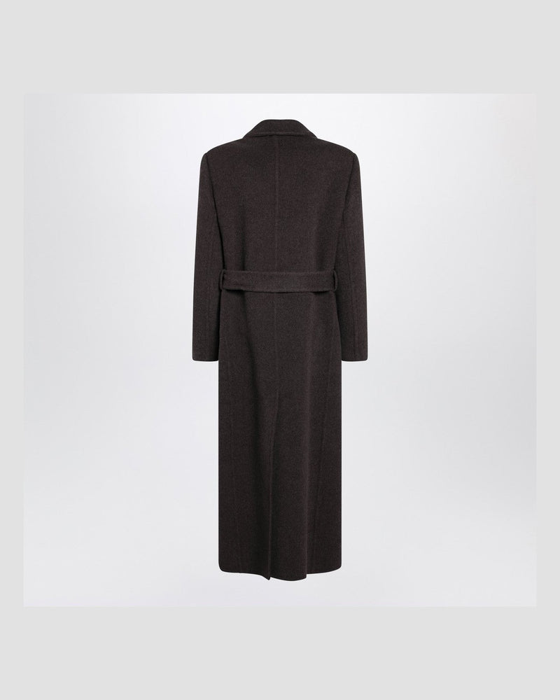 Brunello Cucinelli Brown Wool Cashmere Coat Glam Steals