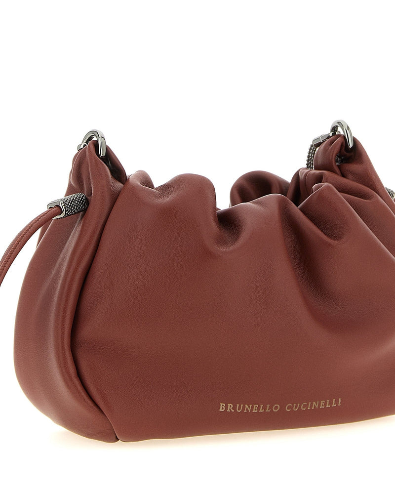 Brunello Cucinelli Bucket Mellow Mini Crossbody Bag Glam Steals