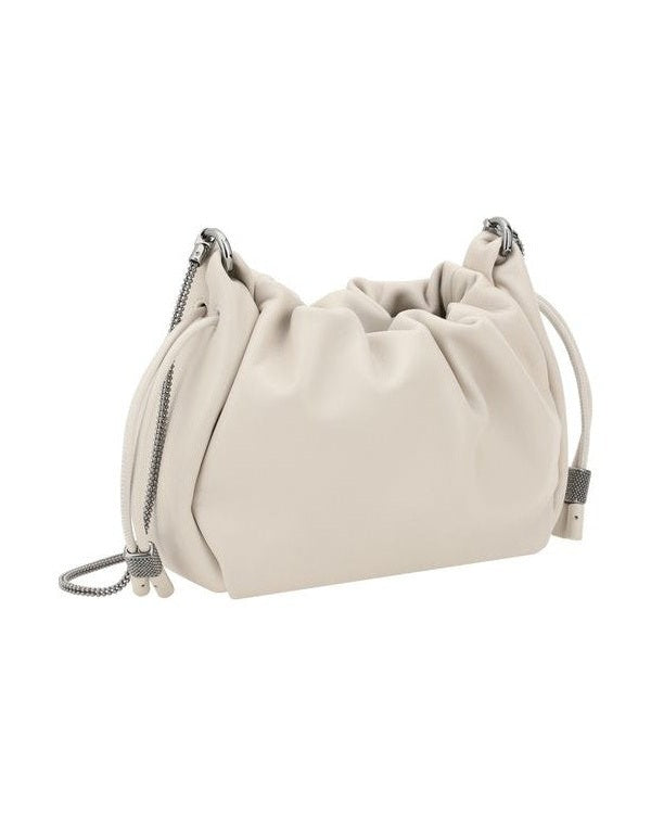 Brunello Cucinelli Bucket Mellow Mini Shoulder Bag 
