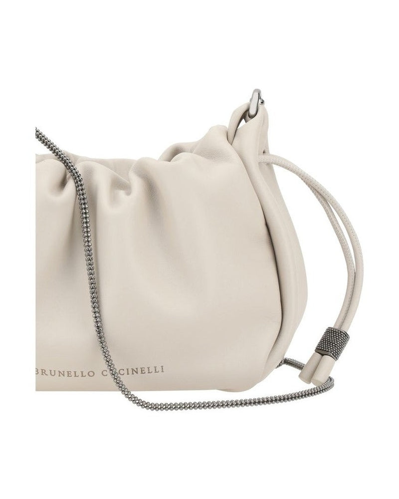 Brunello Cucinelli Bucket Mellow Mini Shoulder Bag 