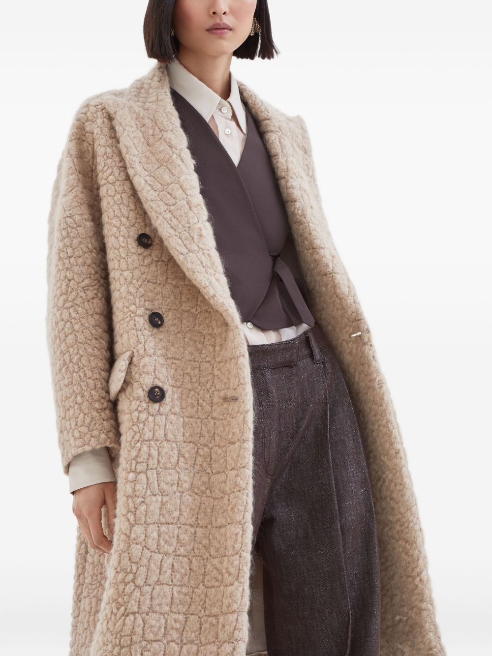 Brunello Cucinelli Camel Coat Glam Steals