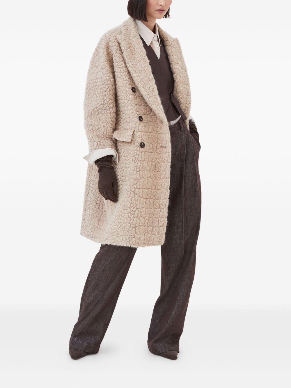 Brunello Cucinelli Camel Coat Glam Steals