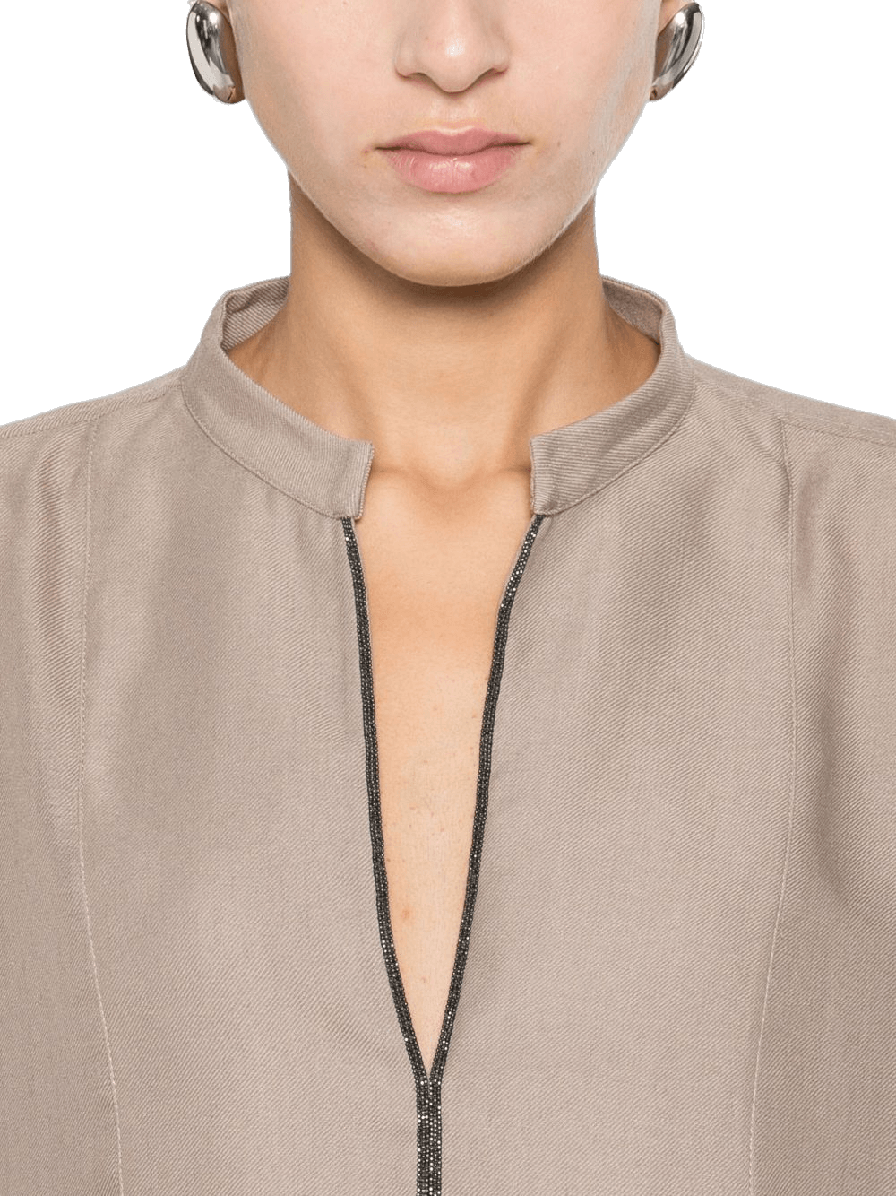 Brunello Cucinelli Camel Shirt Glam Steals