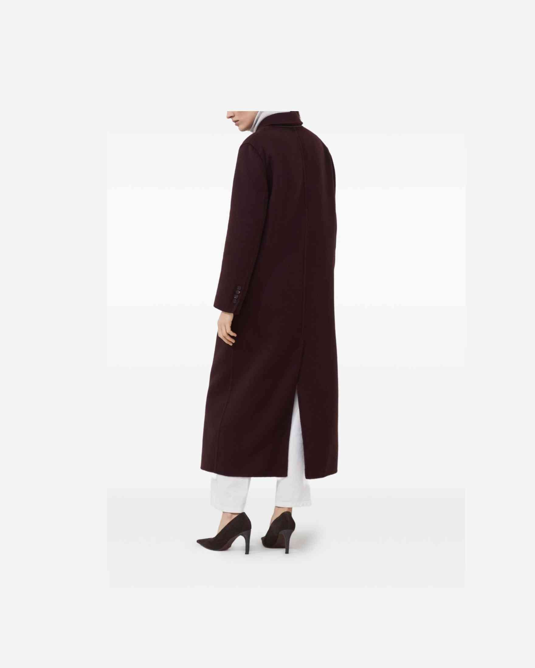 Brunello Cucinelli Coat Bordeaux Glam Steals