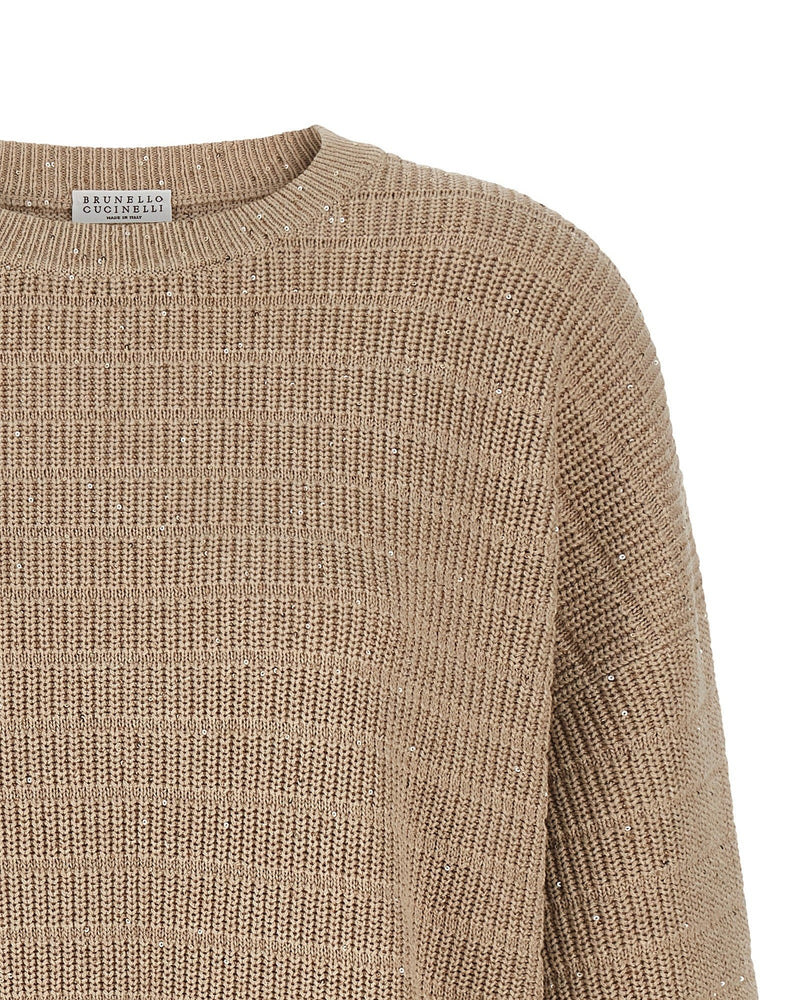 Brunello Cucinelli Cotton Diamond Sweater Glam Steals