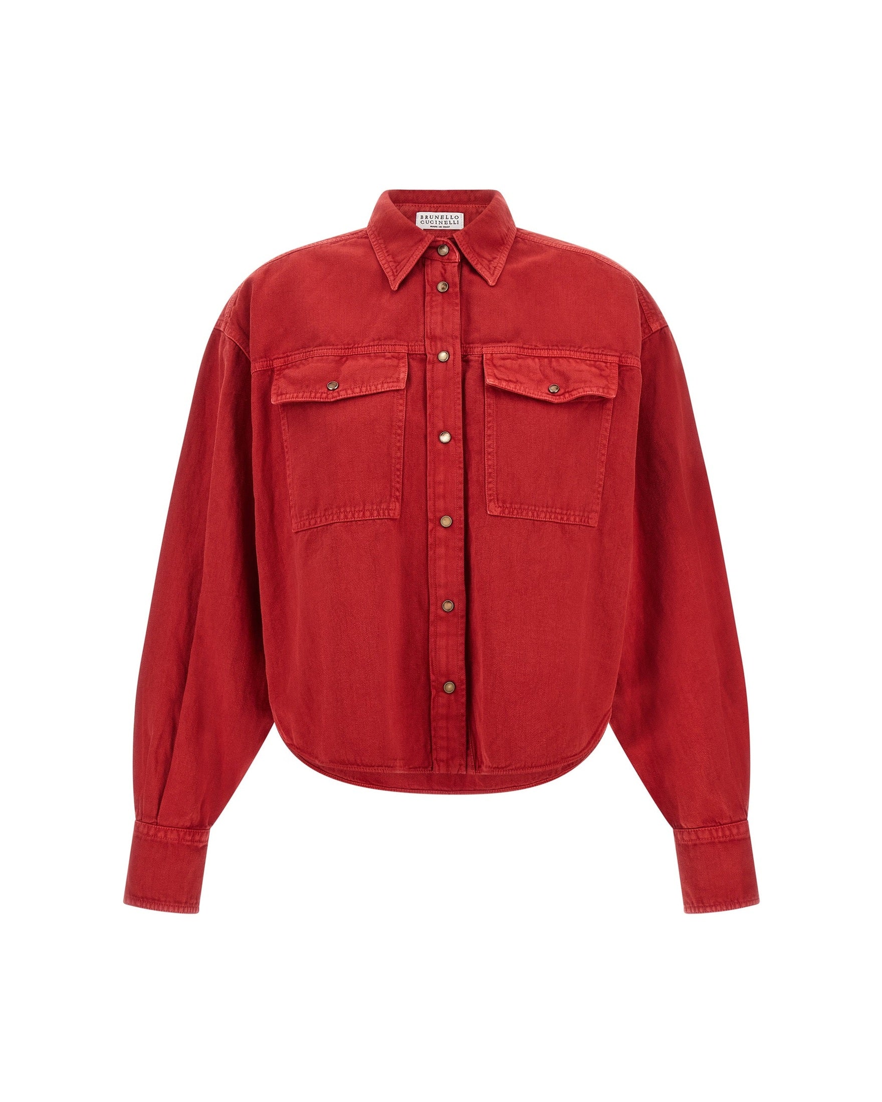 Brunello Cucinelli Cotton Linen Shirt
