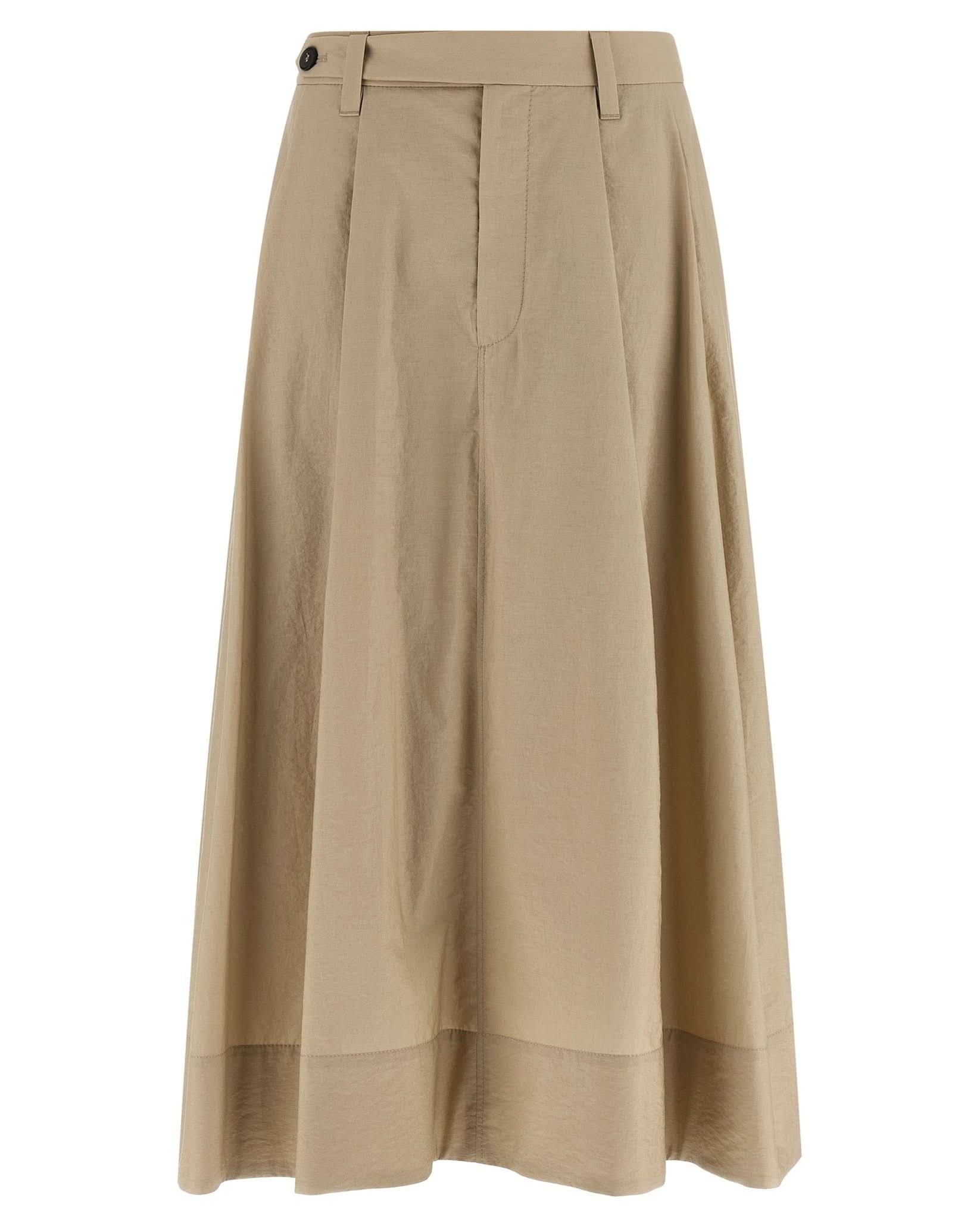 Brunello Cucinelli Cotton Skirt Glam Steals