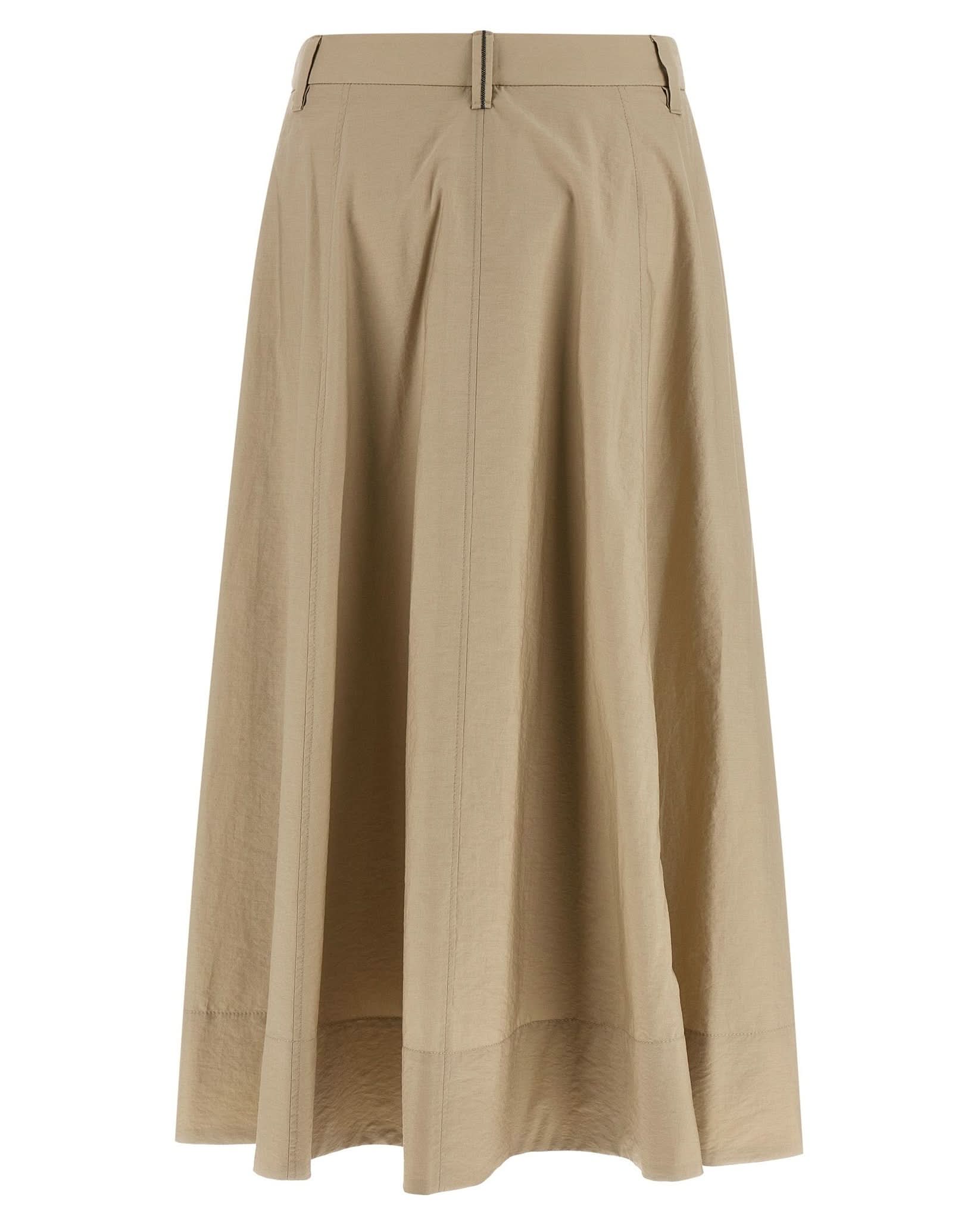 Brunello Cucinelli Cotton Skirt Glam Steals