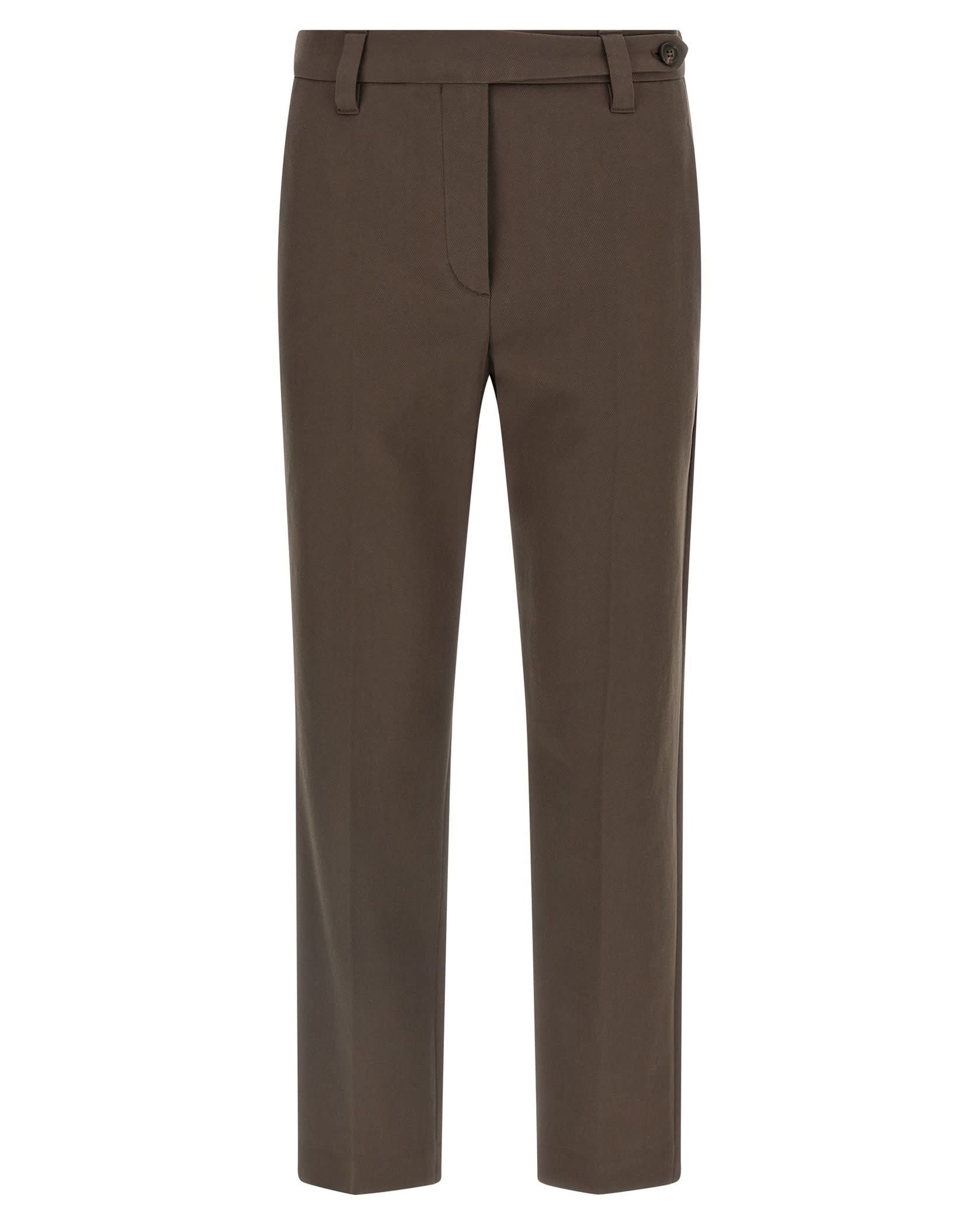 Brunello Cucinelli Cotton Trouser Glam Steals